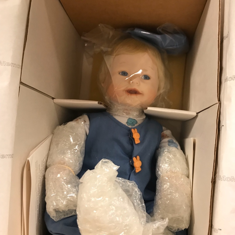 McDonald's Collectable Porcelain Doll - (NEW)